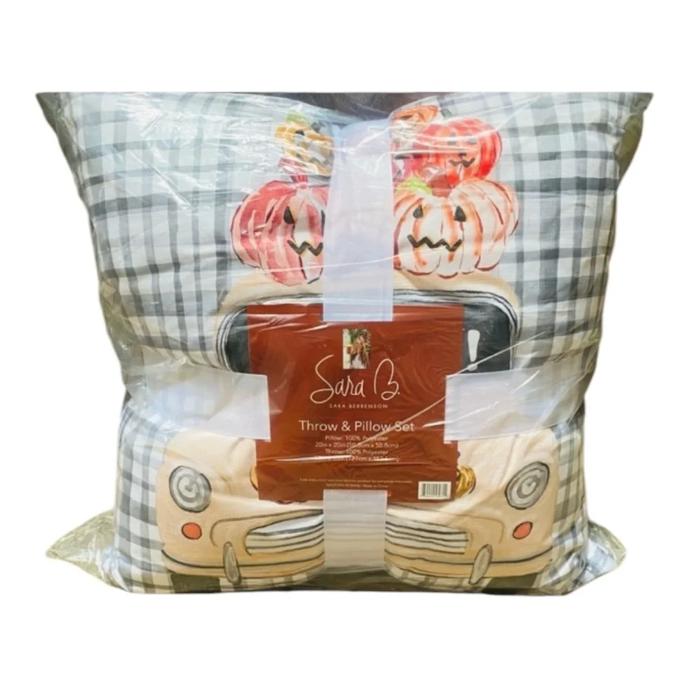 Halloween Blanket and Pillow